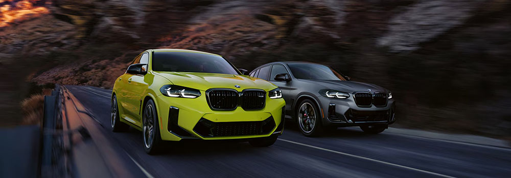 BMW SUVs on the Road