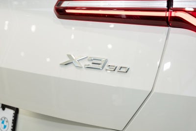 2025 BMW X3 30 xDrive