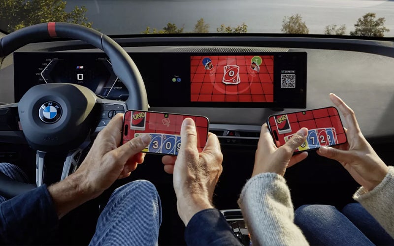 The BMW Curved Display AirConsole. | Newbold BMW in O Fallon IL