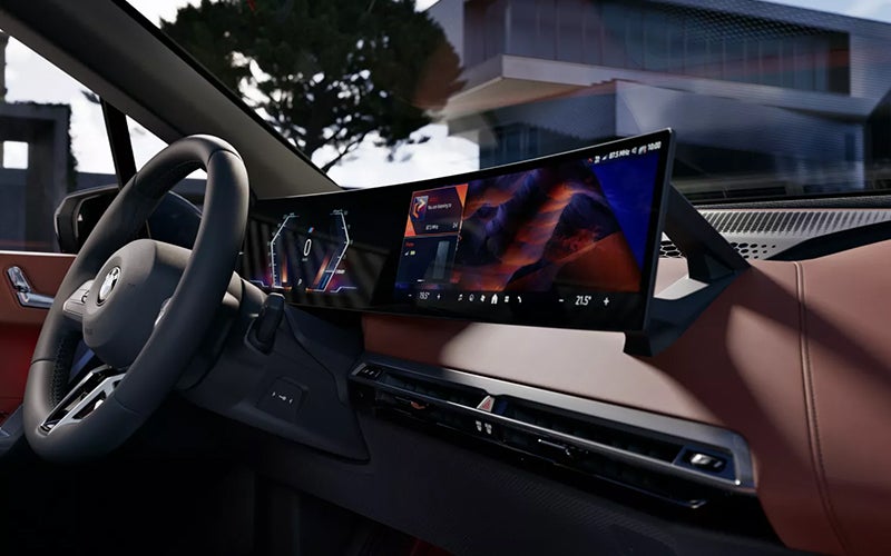 The BMW iX Curved Display. | Newbold BMW in O Fallon IL