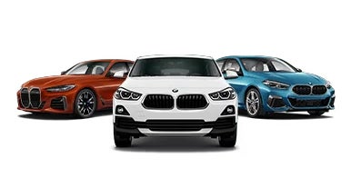 Red, white and blue BMW image icons. at Newbold BMW in O Fallon IL