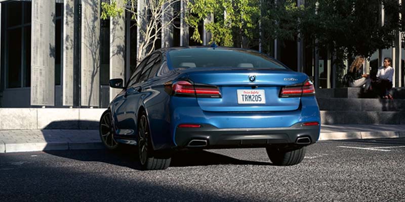 BMW 5 series 2024 green