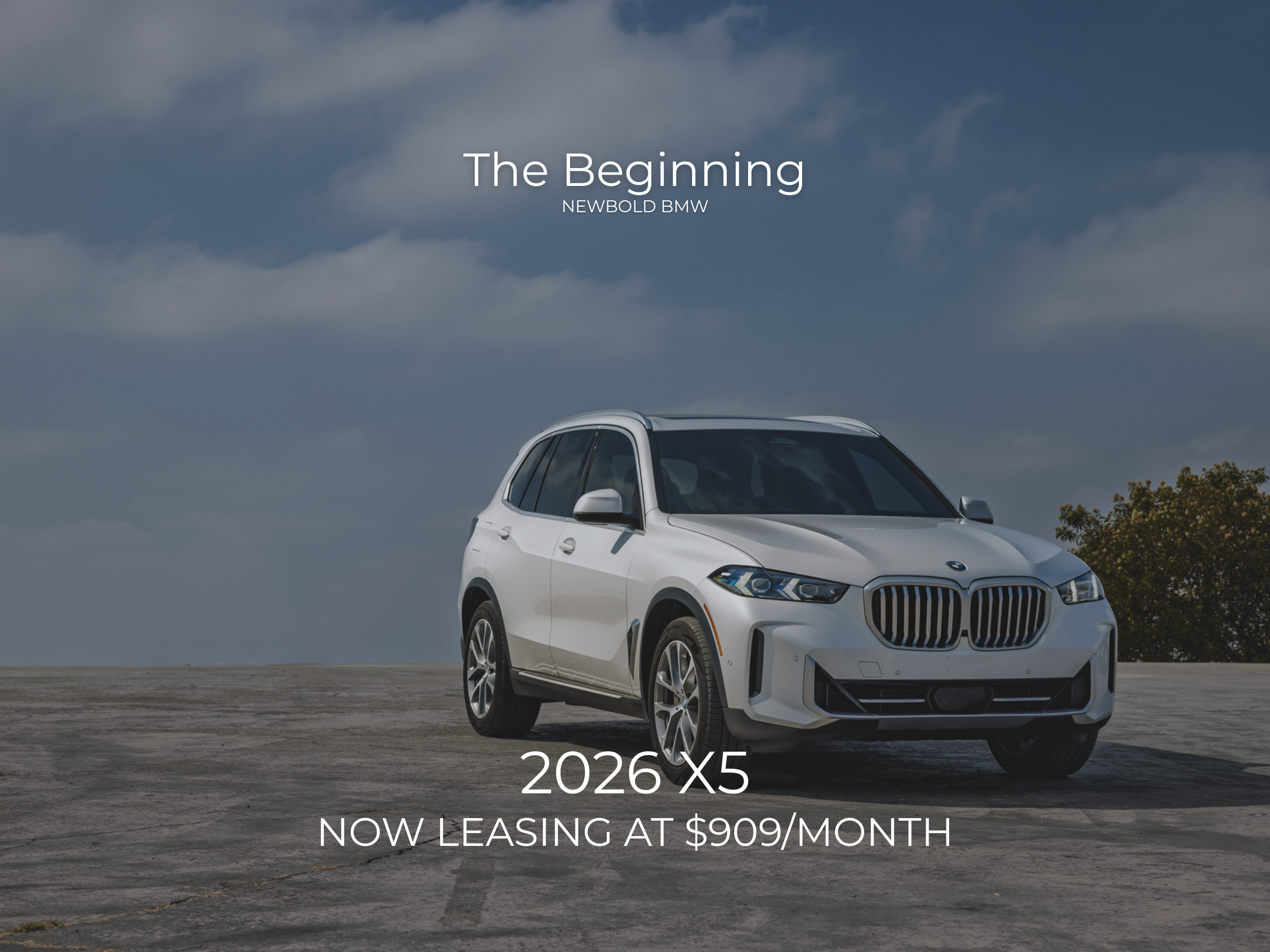 2026 X5 LEASE OFFER