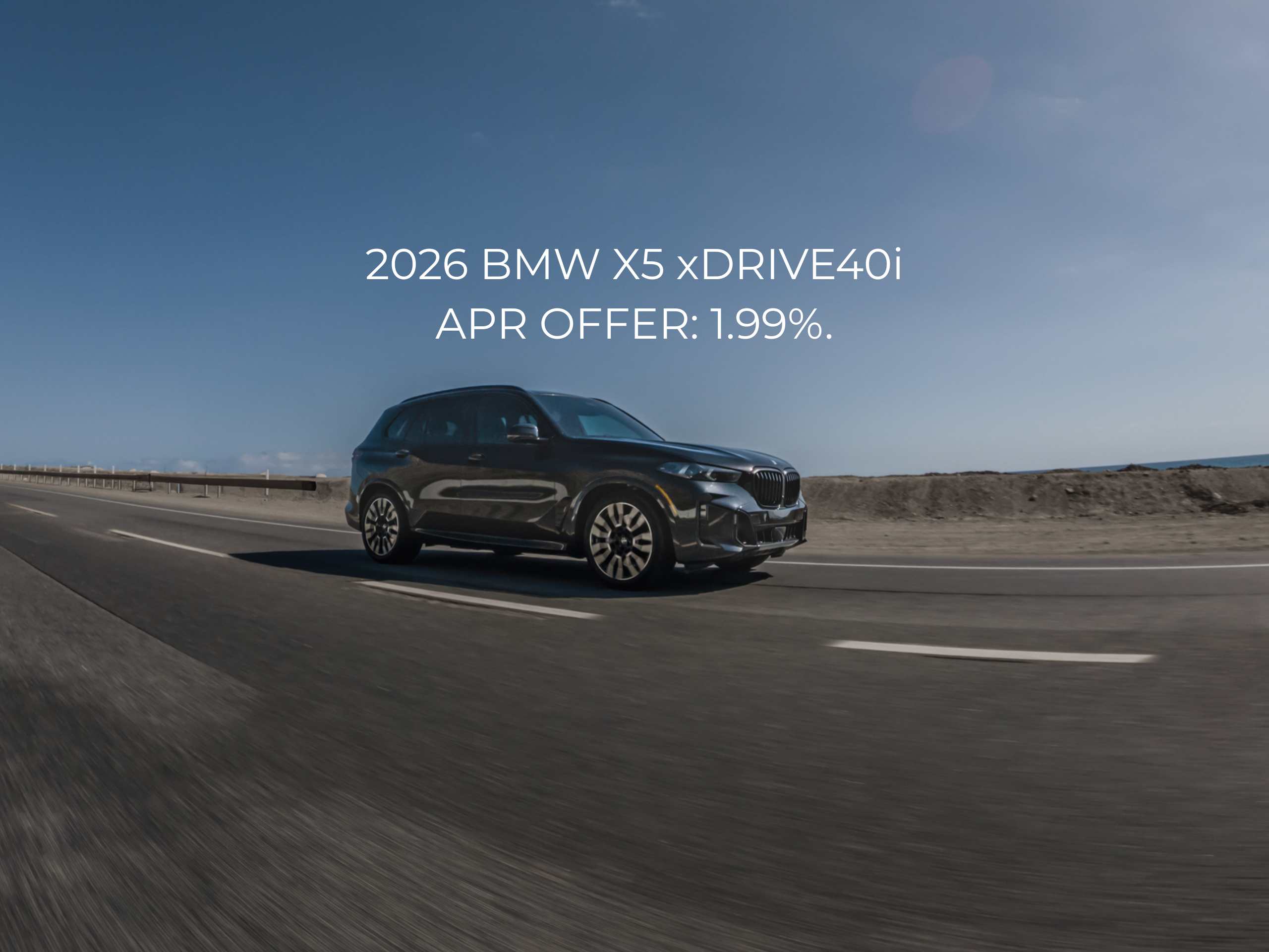 2026 X5 APR OFFER