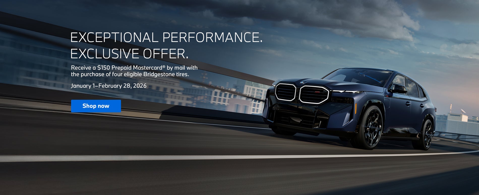 BMW Tire Rebate Offer